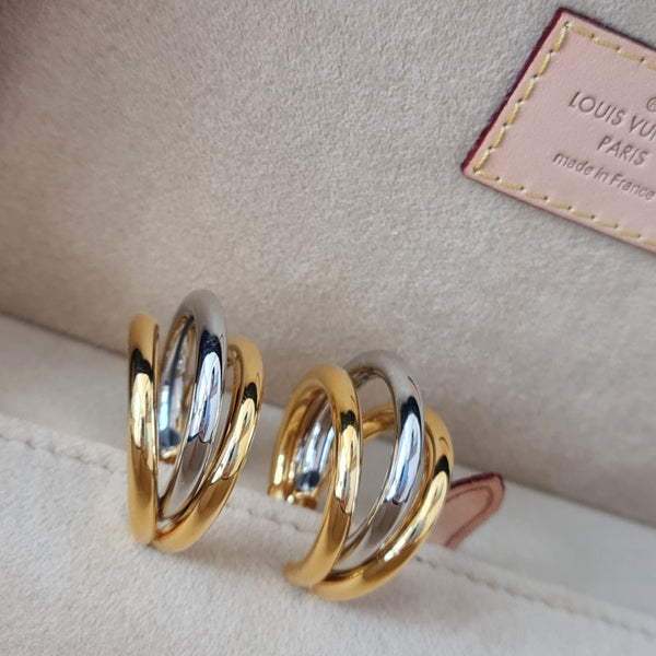 Gia Triple Hoop Earrings