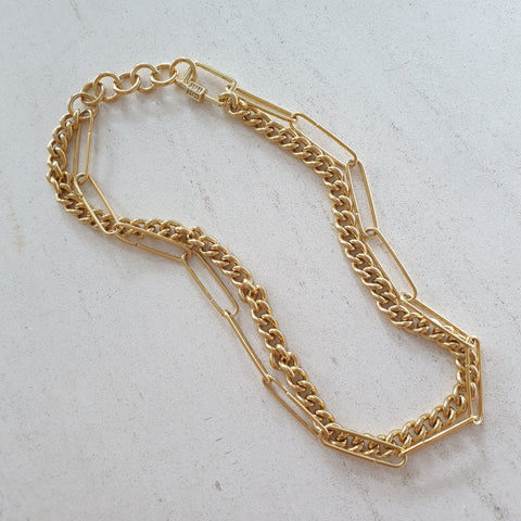 Allegra Double Chain Necklace